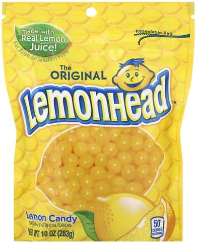 Lemonhead The Original Lemon Candy - 10 Oz, Nutrition Information 