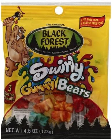 Black Forest Swirly Gummy Bears - 4.5 oz, Nutrition Information | Innit