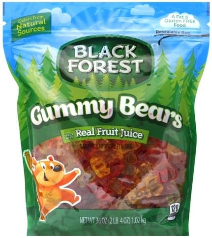 Black Forest Gummy Bears - 36 oz, Nutrition Information | Innit