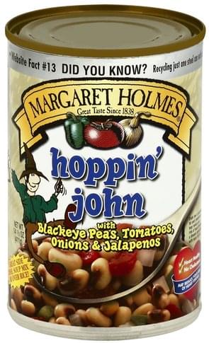 Margaret Holmes Hoppin' John - 14.5 oz, Nutrition Information | Innit