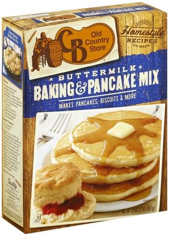 CB Old Country Store Buttermilk Baking & Pancake Mix - 32 oz, Nutrition ...