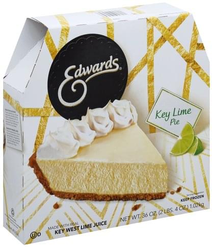 Edwards Key Lime Pie - 36 oz, Nutrition Information | Innit