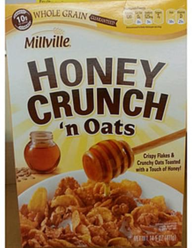 Millville Honey Crunch N Oats Crispy Flakes 32 G Nutrition Information Innit