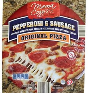 Mama Cozzi's Pizza Kitchen Pepperoni & Sausage Original Pizza - 144 g ...