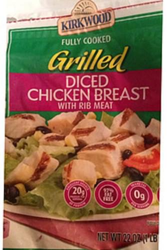 Kirkwood Grilled Diced Chicken Breast 84 G Nutrition Information Innit