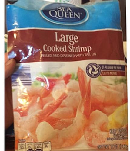 Sea Queen Large Cooked Shrimp - 114 g, Nutrition Information | Innit