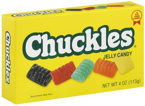 Chuckles Jelly Candy - 4 oz, Nutrition Information | Innit