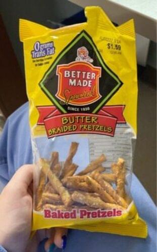 Better Made Special Butter Braided Pretzels 28 G Nutrition Information Innit