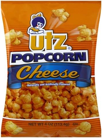 Utz Cheese Popcorn - 4 oz, Nutrition Information | Innit