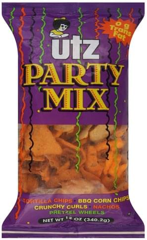 Utz Party Mix - 12 oz, Nutrition Information | Innit