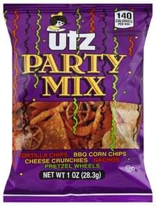 Utz Party Mix - 1 oz, Nutrition Information | Innit