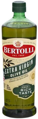 Bertolli Olive Oil, Extra Virgin, Rich Taste Olive Oil, Extra Virgin ...