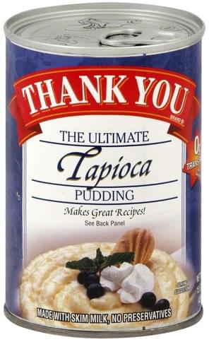 Thank You Tapioca Pudding - 15.75 oz, Nutrition Information | Innit