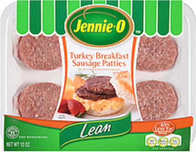 Jennie-O Lean Patties Turkey Breakfast Sausage (040760) - 12 oz ...