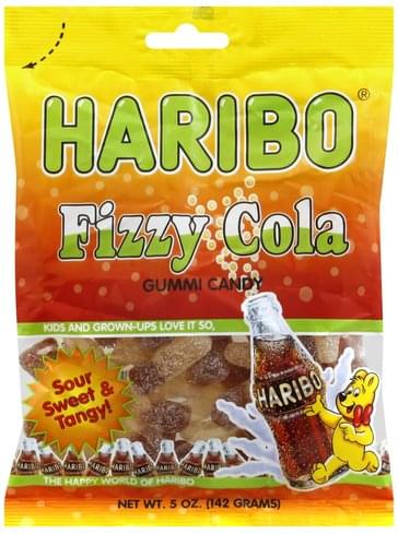 Haribo Fizzy Cola Gummi Candy - 5 Oz, Nutrition Information | Innit