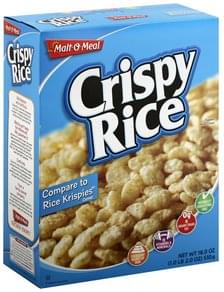 Malt O Meal Crispy Rice Cereal - 18 oz, Nutrition Information | Innit