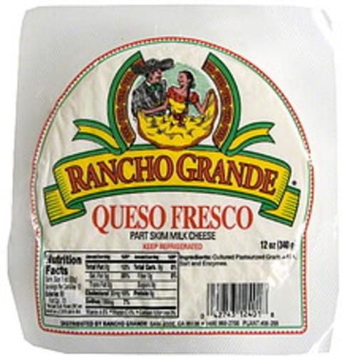 Rancho Grande Queso Fresco Cheese - 12 oz, Nutrition Information | Innit