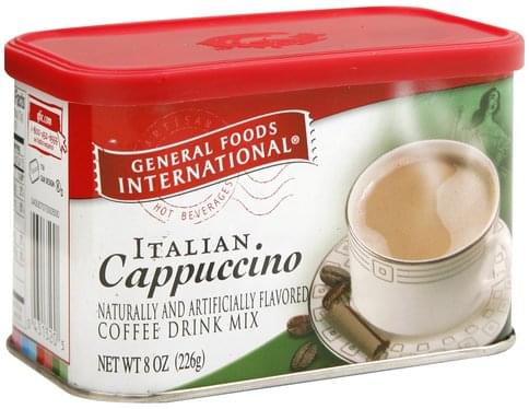 General Foods International Italian Cappuccino Coffee Drink Mix - 8 oz