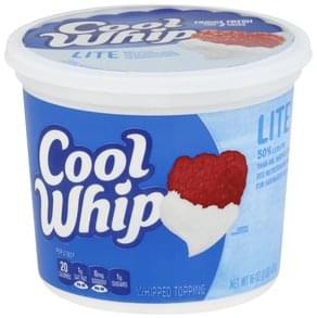 Cool Whip Lite Whipped Topping - 16 oz, Nutrition Information | Innit