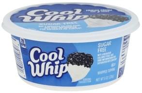 Cool Whip Sugar Free Whipped Topping - 8 oz, Nutrition Information | Innit