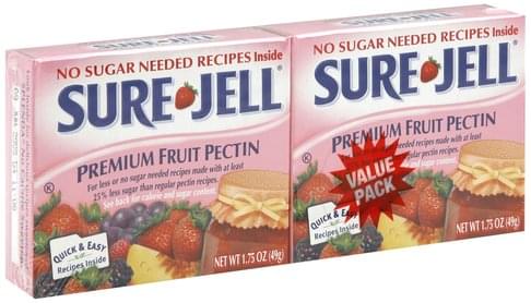 Sure Jell Premium Fruit Pectin - 2 ea, Nutrition Information | Innit