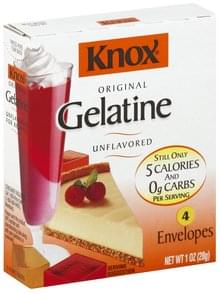 knox gelatin powder smaller box