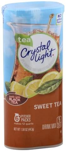 Crystal Light Sweet Tea Drink Mix - 6 ea, Nutrition Information | Innit