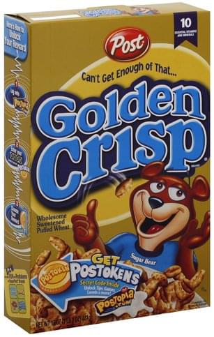 Golden Crisp Cereal - 17 oz, Nutrition Information | Innit