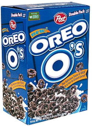 Oreo Os Double Pack Cereal - 30.5 oz, Nutrition Information | Innit