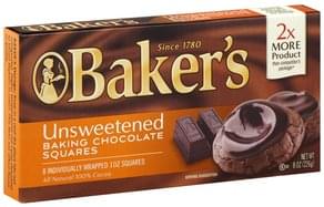 Nestle Toll House Choco Bake Pre-Melted Unsweetened 8 Ct Packets Baking ...