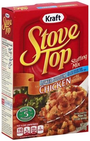 Stove Top Savory Herb Stuffing Mix (6 oz Boxes, Pack of 12)