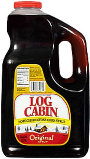 log cabin all natural table syrup