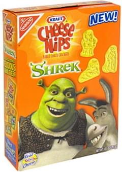 Cheese Nips Shrek Baked Snack Crackers - 10.5 Oz, Nutrition Information 