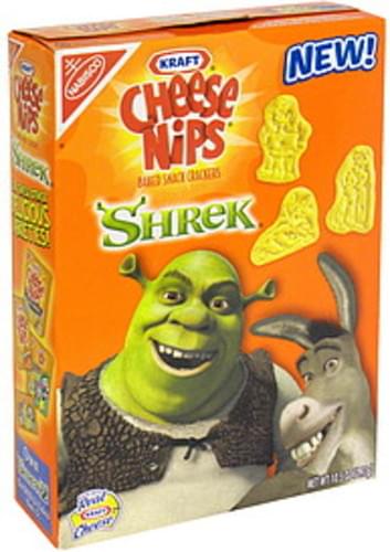 Cheese Nips Shrek Baked Snack Crackers - 10.5 oz, Nutrition Information ...