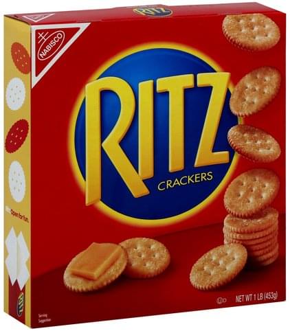 Ritz Crackers - 1 lb, Nutrition Information | Innit