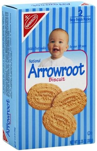 arrowroot teething biscuits