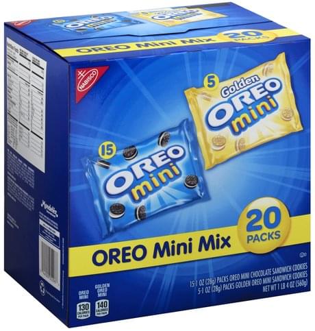 Oreo Mini Mix - 20 ea, Nutrition Information | Innit