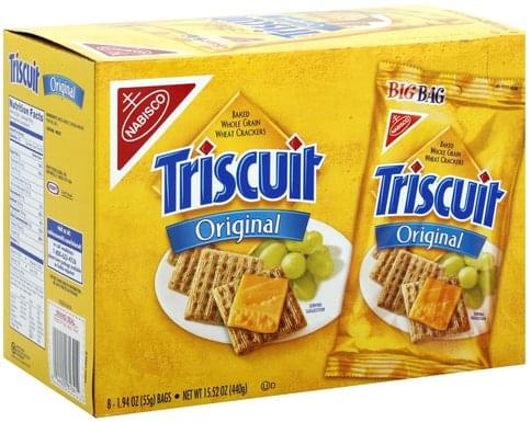 Triscuit Original Crackers - 8 ea, Nutrition Information | Innit