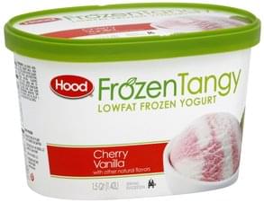 Hood Lowfat, Cherry Vanilla Frozen Yogurt - 1.5 QT, Nutrition ...