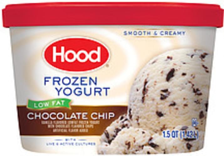 Hood Low Fat Chocolate Chip Frozen Yogurt - 1.5 QT, Nutrition ...