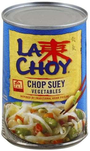 vegetable chop suey nutrition facts