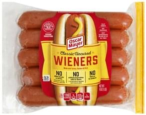 Oscar Mayer Classic Wieners - 5 ea, Nutrition Information | Innit