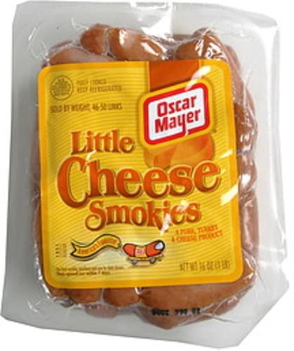 Oscar Mayer Little Cheese Smokies - 16 oz, Nutrition Information | Innit