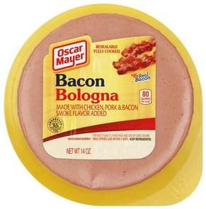 Oscar Mayer Bacon Bologna - 14 oz, Nutrition Information | Innit