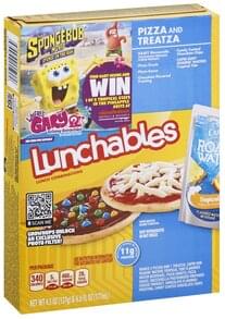 Lunchables Pizza And Treatza Lunch Combinations - 1 Ea, Nutrition 