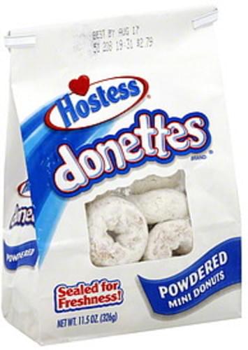 Hostess Powdered Mini Donuts 115 Oz Nutrition Information Innit