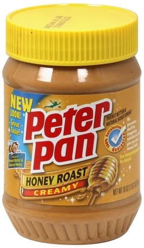 Peter Pan Creamy Honey Roast Peanut Butter Natural Honey Spread 18 Oz Nutrition Information Innit