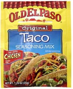 old el paso al pastor taco seasoning mix