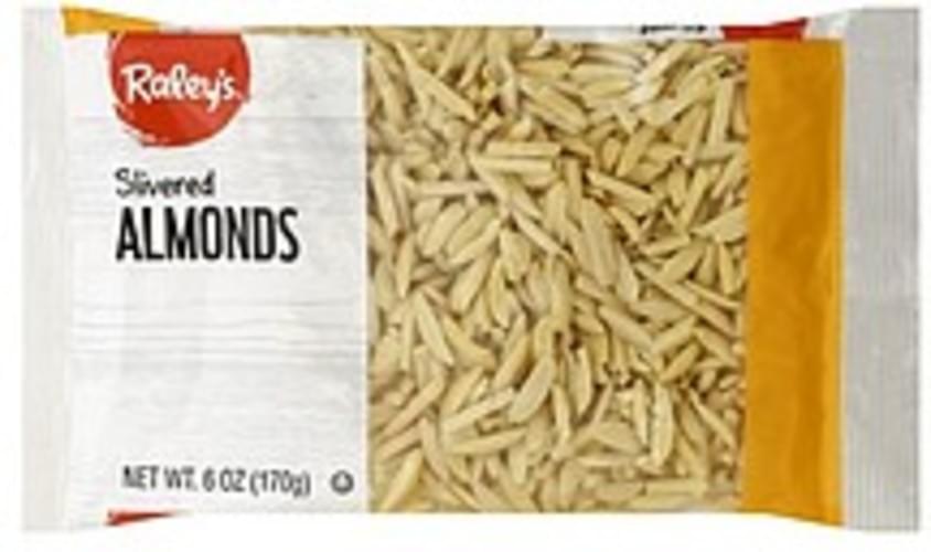 Raleys Slivered Almonds 0 6 Oz Nutrition Information Innit