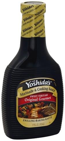 Mr Yoshidas Sweet Teriyaki, Original Gourmet Marinade & Cooking Sauce ...